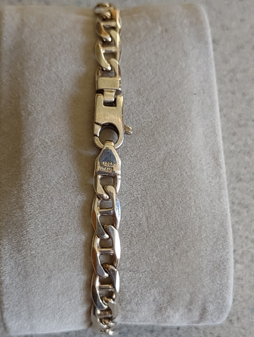 Sterling Curb Bracelet(7.25")